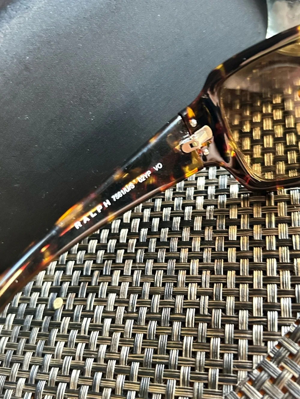 Ralph Lauren Black and Tortoiseshell Sunglasses